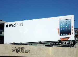 apple ipad mini billboard